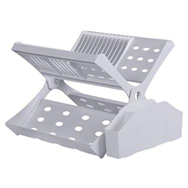 Imagem de Escorredor Para Louças com Porta Talheres Astra Branco