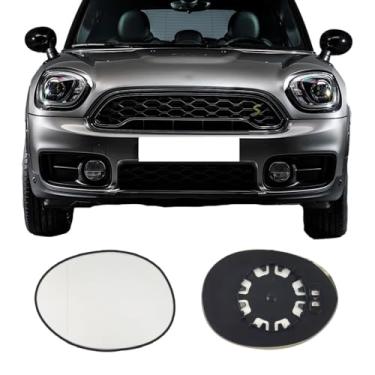 Imagem de Vidro de substituição do espelho lateral do motorista para Mini Cooper 2007-2015, vidro retrovisor esquerdo aquecido para Mini Cooper 2007 2008 2009 2010 2011 2012 2013 2014 2015