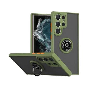 Imagem de Capa Magnética Fosca Para Samsung Galaxy S24 S23 S22 S21 S20 S10 S9 S8