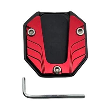 Imagem de Extensor De Apoio Para Moto Universal, Base Ampliada Antiderrapante - 