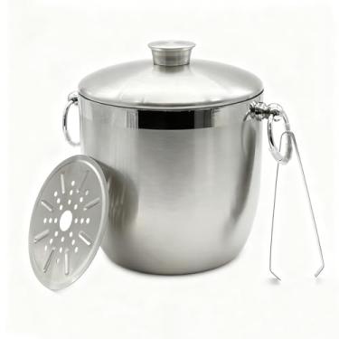 Imagem de Balde de gelo com tampa e colher