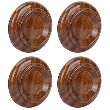 Imagem de WALFRONT Copos de Rodízio de Piano de 4 Unidades, Almofadas de EVA Antiderrapantes para Rodas de Piano Com Redução de Ruído e Proteção de Piso, Almofadas de pé de Piano de Plástico ABS