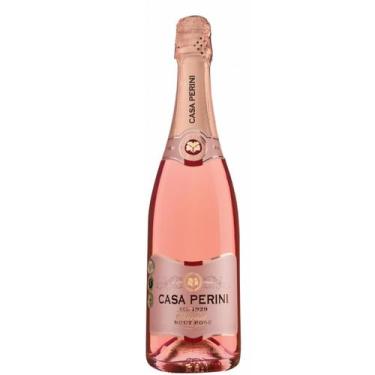 Imagem de Espumante Nacional Brut Rose Charmat Casa Perini 750ml, Brut, Rosé