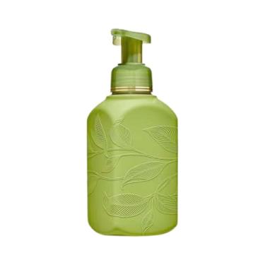 Imagem de Bath & Body Works Vine Gentle & Clean Dispensador de sabonete para as mãos – Design de folha em relevo de silicone