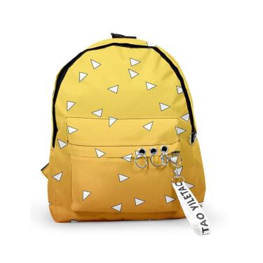 Imagem de Mochila Demons Slayers Agatsuma Zenitsu para escola infantil