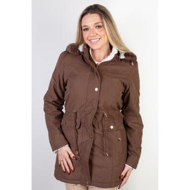 Imagem de Jaqueta feminina de sarja reversível 84282-Feminino