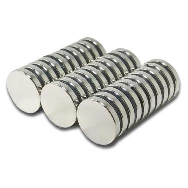 Imagem de Ima De Neodimio / Super Forte / 12,5mm X 2mm - 30 Peças - Fácil Negóci