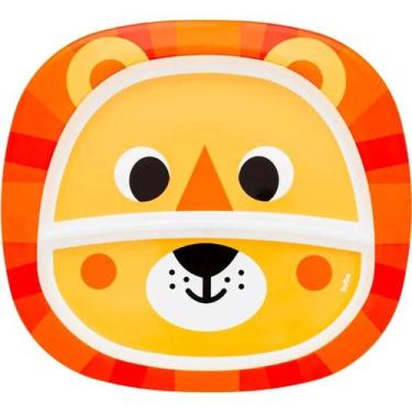 Imagem de Prato Com Divisórias Para Bebe Zoo Leãozinho Buba