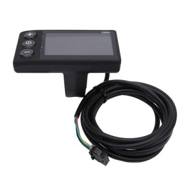 Imagem de Ymiko Computador de Ciclismo LCD Multifuncional Com Display Colorido, Velocímetro de Bicicleta Resistente à água para Guiador de 22,2 Mm, Painel de Controle de Rastreamento de Passeio