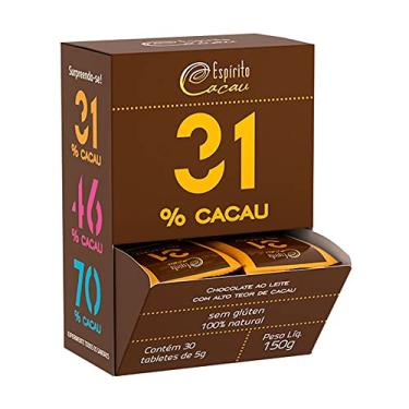Imagem de Chocolate Ao Leite 31% 30Un X 5G Espirito Cacau