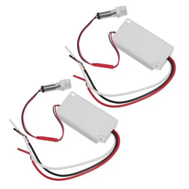 Imagem de Hilitand Sensor de Interruptor Sensível à Luz de Fotocélula de 2 Unidades, Sensor de Desligamento Automático do Crepúsculo Ao Amanhecer Com Classificação IP33, para Lâmpadas Fluorescentes (AC110-220V)