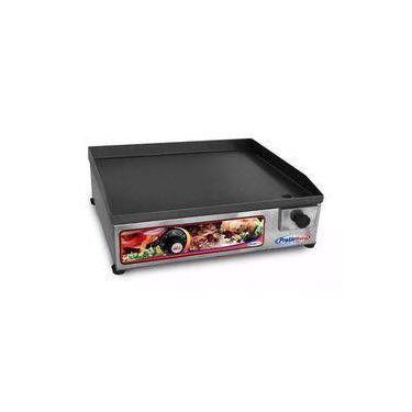 Imagem de Chapa Sanduicheira Bifeteira Elétrica Para Lanches Porcões Hamburguer 