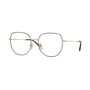 Imagem de Armação para Óculos Vogue Eyewear 0VO4296D 5078 Tam 54 / Marrom Havana/Ouro
