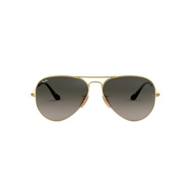 Imagem de Óculos de Sol Ray-Ban Aviator Large Metal 0RB3025 181/71 Tam 58 / Ouro - Lentes Cinza Gradiente