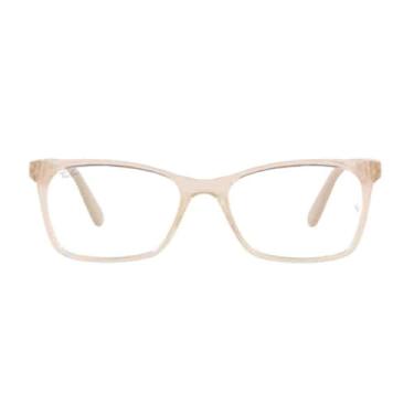 Imagem de Armação para Óculos Ray-Ban 0RX7202L 8163 Tam 53 / Marrom Claro