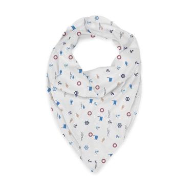 Imagem de Babador Bandana em Malha para Bebê 22 cm x 28 cm Bublim