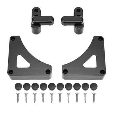 Imagem de Fockety Suportes Dobráveis, Fivela de Placa de Mesa para RV Suporte Triangular Fivela de Mesa Dobrável Com Clipe de Trava Giratório de 180 Graus para Placas de de 18 Mm de Espessura