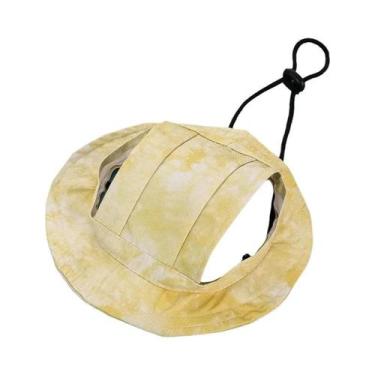 Imagem de Chapéu De Sol De Algodão Para Gato Ou Cachorro Pequeno E Médio Com Fur