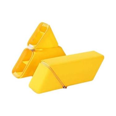 Imagem de Estojo De Lápis Criativo De Grande Capacidade Em Silicone, Suporte Par