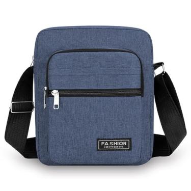 Imagem de Mochila masculina pequena com alça transversal portátil para atividades ao ar livre NSDJB05