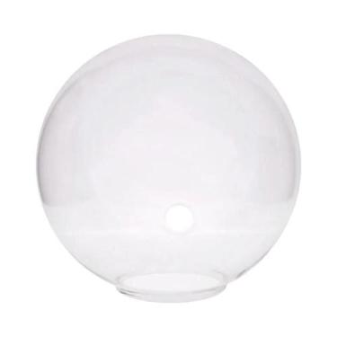 Imagem de Vaso De Vidro Transparente Montado Na Parede, Aquário Semi-Circular, G