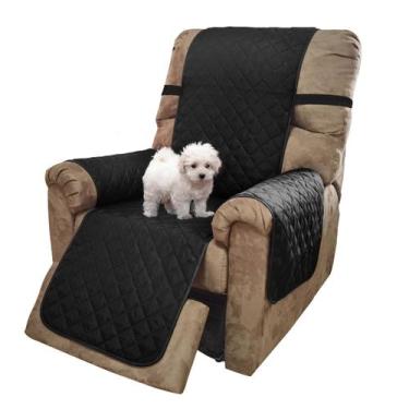 Imagem de Funda para Sillón Reclinable U-NICE HOME 71 cm Resistente al Agua Negr