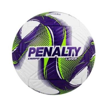 Imagem de BOLA FUTEBOL DE CAMPO PENALTY LÍDER XXV - BCO/VDE UN-Unissex