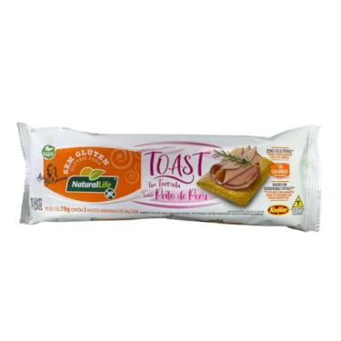 Imagem de KODILAR Torrada Toast Peito de Peru, Sem Glúten, com Derivados de Soja, 78g