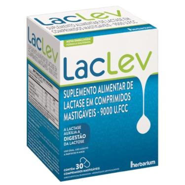 Imagem de LACLEV 9000FCC 30 COMPRIMIDOS - LACTASE