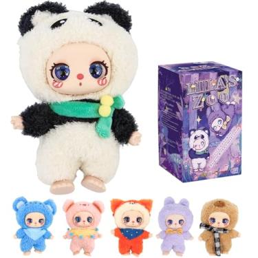 Imagem de Mystery Fun Liila‘s Zoo Series Plush Blind Box, Adorable Plush Collectible Toys, 6.3IN Hangable Doll with Unique Designs Birthday Gifts, 1PCS (1 of 7 Possible Styles)