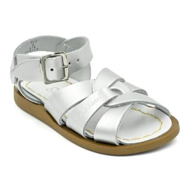 Imagem de Salt Water Sandals Sandália original da Hoy Shoe, Prata, 9 Big Kid