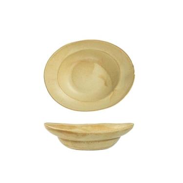 Imagem de Esmalte de cerâmica grossa estilo japonês tigela especial utensílios de mesa personalizados requintados -21,3 cm