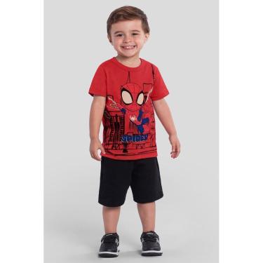 Imagem de Camiseta Infantil Menino Do Homem-Aranha Brandili-Masculino