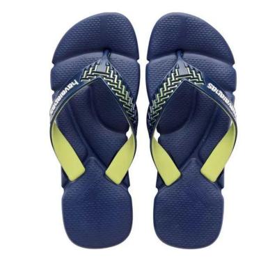Imagem de Chinelo Havaianas Ortopédico Power 2.0 Azul Anatômico 0306 Verão - Masculino-Masculino