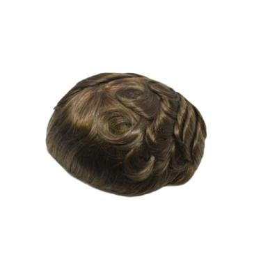 Imagem de Aplique de testa Peruca masculina de renda cabelo humano indiano respirável confortável ideal para diversas ocasiões(7)