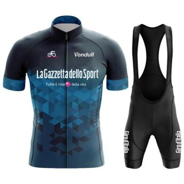 Imagem de Conjunto De Camiseta De Ciclismo Masculina Tour De Giro D'ITALIA, Unif