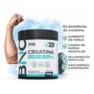 Imagem de Creatina Monohidratada 100% Pura 300g BNC Nutrition