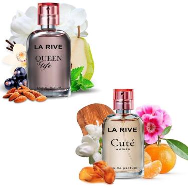 Imagem de Kit viagem C/2 La Rive Queen of life 30ml e Cuté 30ml-Feminino