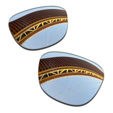Imagem de LenzProse Lentes de reposição polarizadas de 1,5 mm para óculos de sol Oakley Coldfuse OO6042 52 mm, antiarranhões | Ajuste perfeito