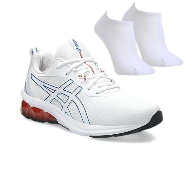Imagem de Kit Tênis Asics Gel Quantum 90 IV Masculino + Par De Meia