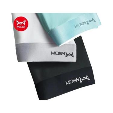 Imagem de Cuecas Antibacterianas De Seda De Gelo Para Homens, Pacote Com 3, Roup