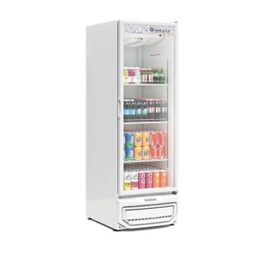 Imagem de Expositor De Bebidas Porta De Vidro Grv57 Gelopar Refrigerador Vertical 570 Litros Branco 110v
