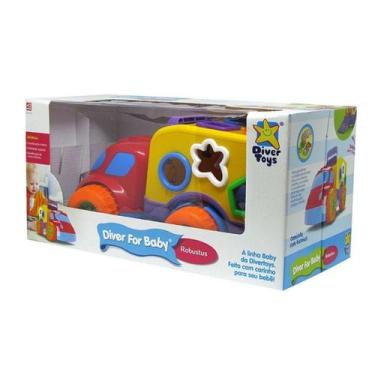Imagem de Caminhao Didatico Robustus Baby Ref 639 - DIVERTOYS