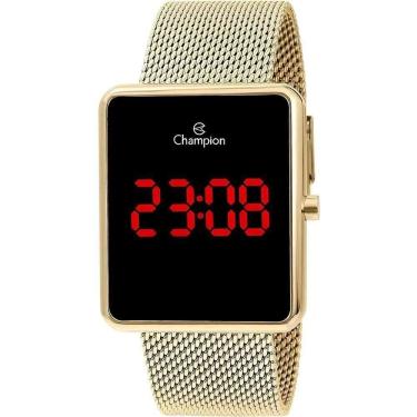 Imagem de Relógio Champion Feminino Digital Dourado Ch48180v