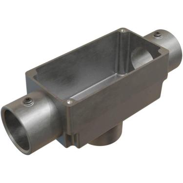 Imagem de Caixa de Derivação Fixa Conduletzel Sem Pintura Tipo Tb de 1 Sem Tampa E012090046 Wetzel Caixa D