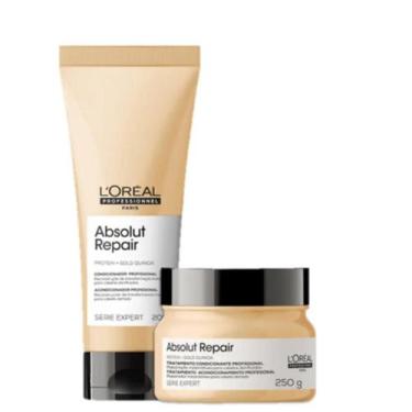 Imagem de Kit L'Oréal Professionnel Serie Expert Absolut Repair Gold Quinoa + Pr