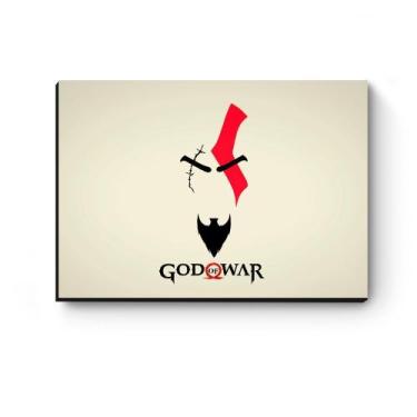 Imagem de Quadro decorativo MDF God Of War Kratos - Artgeek