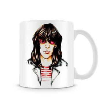 Imagem de Caneca Ramones Joe Ramone Desenho - Starnerd