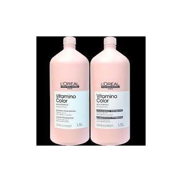 Imagem de Kit Vitamino Color Loreal Shampoo Condicionador 1500ml