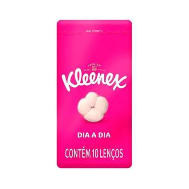 Imagem de Lenço de Papel de Bolso Kleenex Com 10 Lenços
